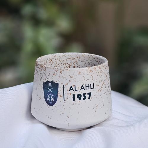 كوب الاهلي - منقط  -  سعة 170 مل