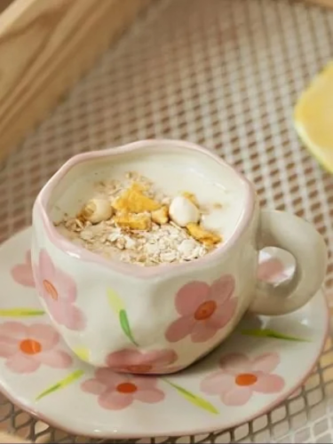 طقم كوب الورود